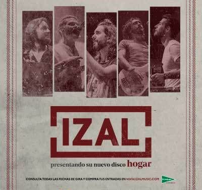 IZAL PRESENTARA SU NUEVO DISCO «HOGAR» EN SALAMANCA