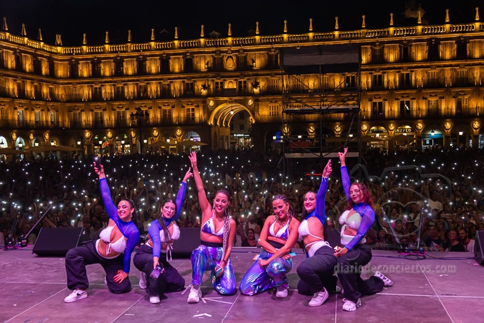 K-NARIAS ARRASAN EN LA PLAZA MAYOR DE SALAMANCA