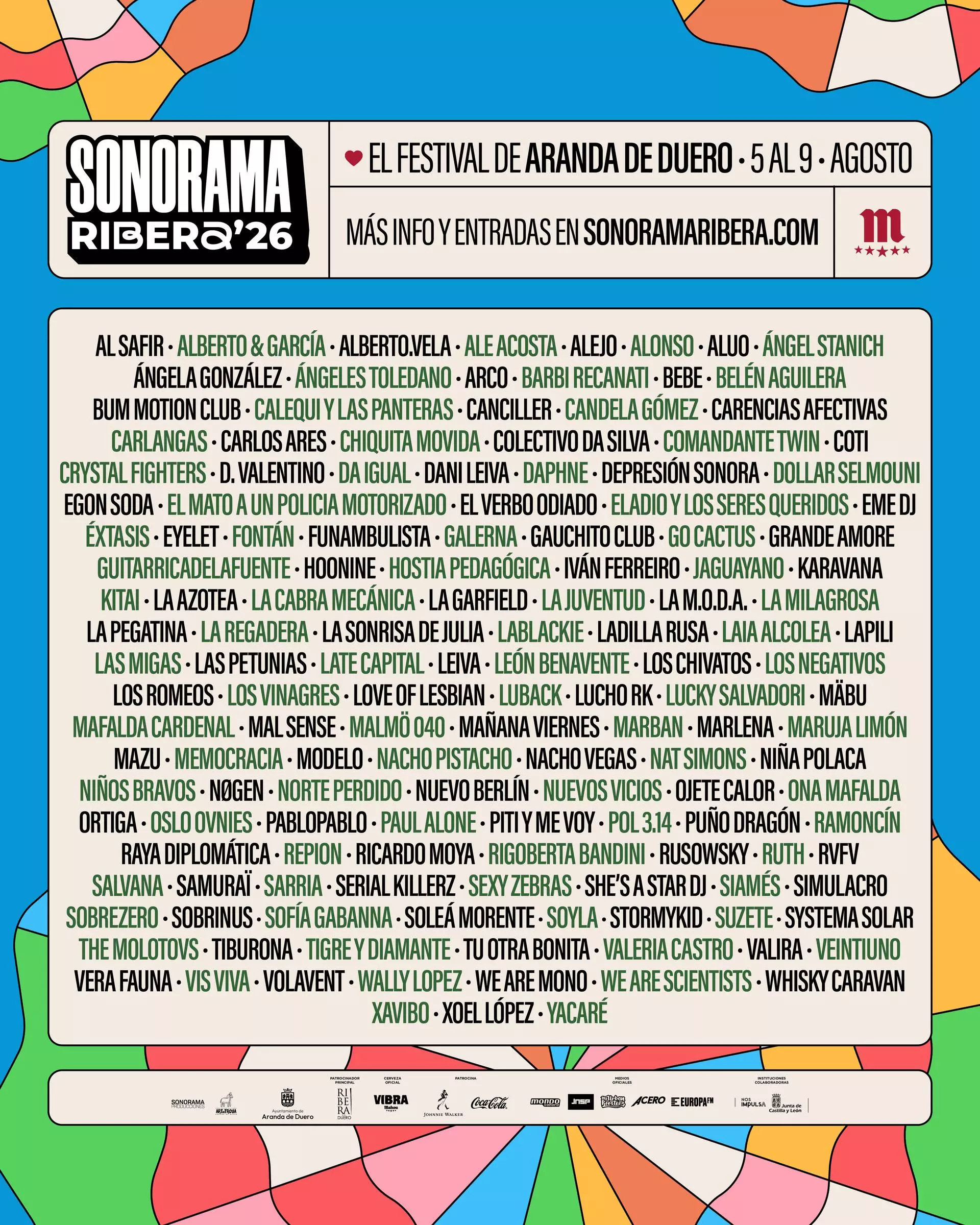 Sonorama Rivera 2026