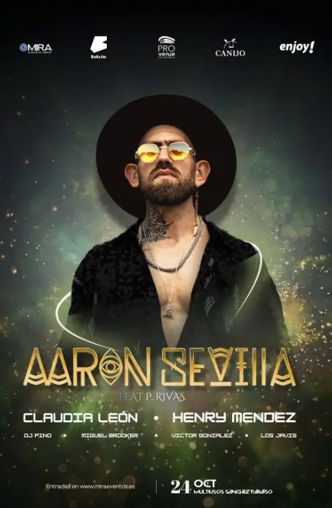 ¡Aarón Sevilla en Salamanca 2026 confirma su espectáculo Afrodise! Consulta aquí los horarios oficiales en el Multiusos Sánchez Paraíso y entradas.