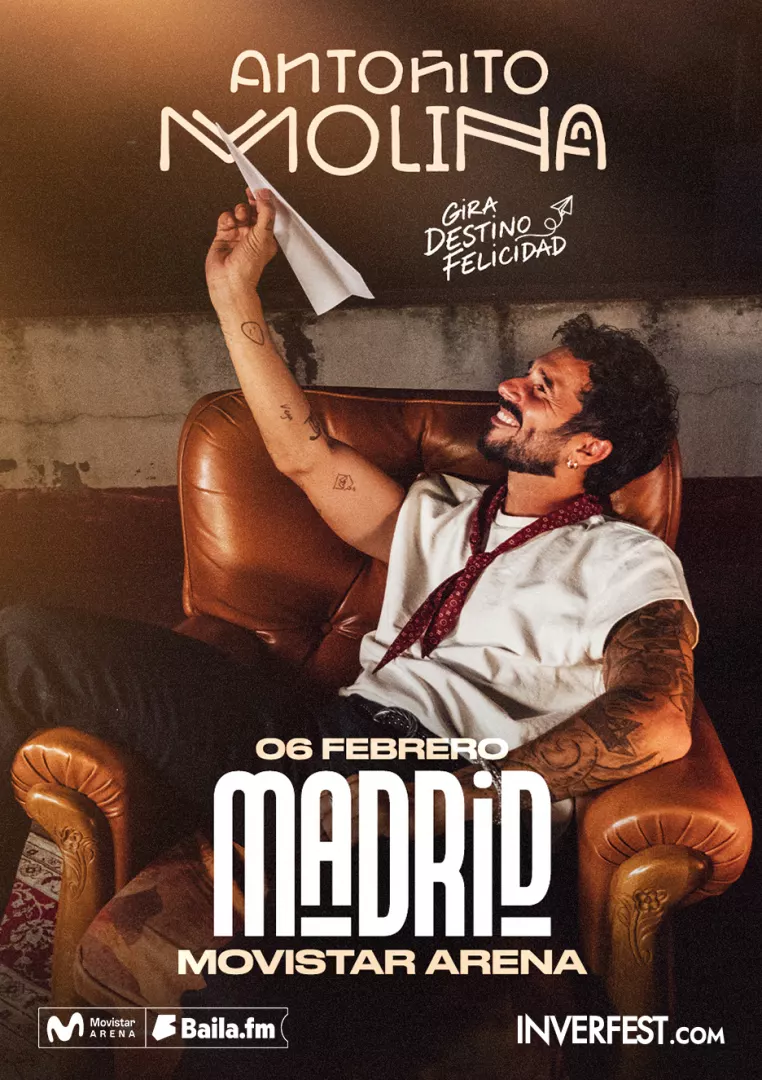 Antoñito Molina en Madrid: El regreso más esperado con su nueva Gira «Destino Felicidad»