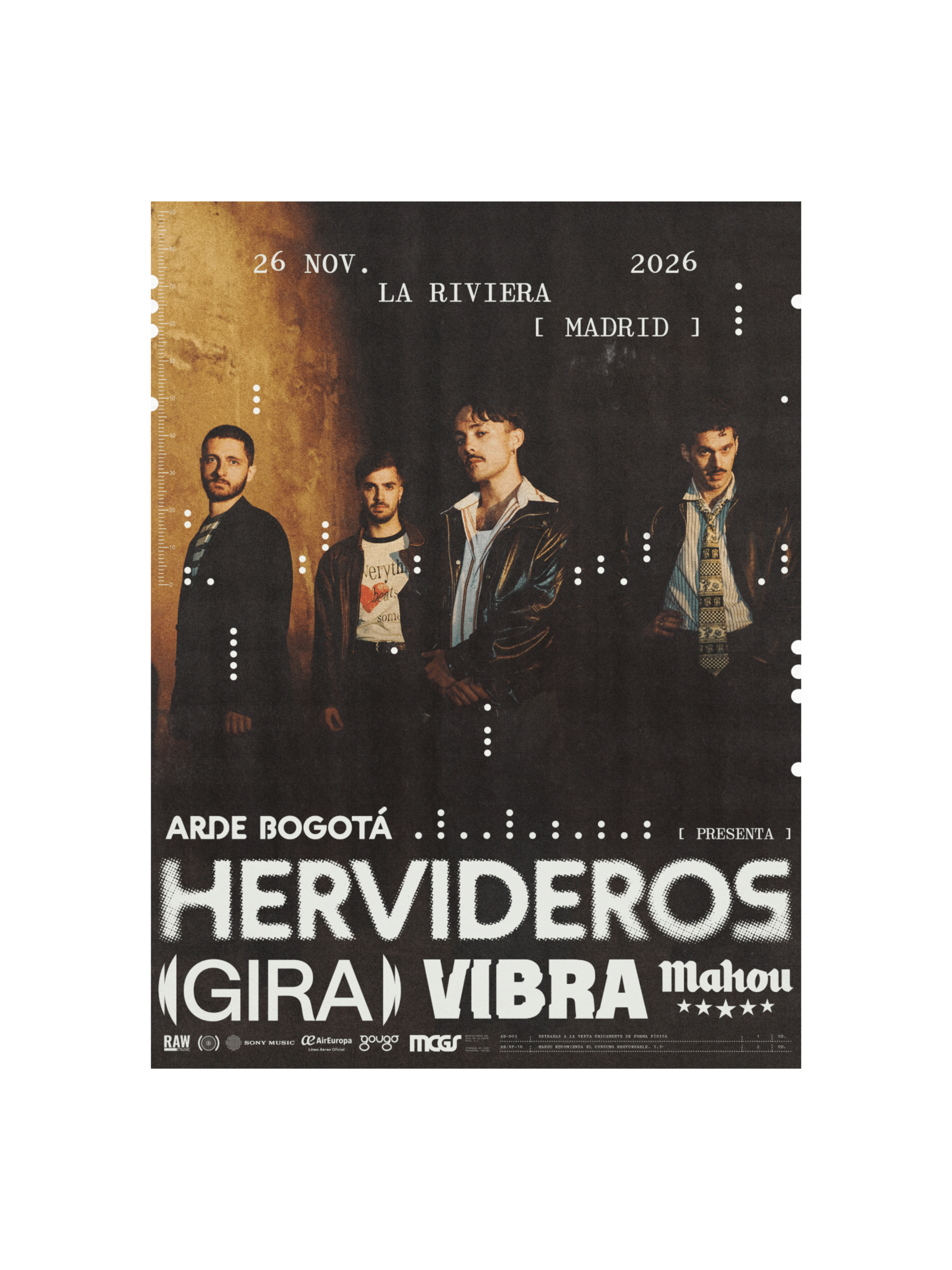Analizamos la revolucionaria previa de Arde Bogotá en La Riviera de Madrid con su gira 'Hervideros'. Fechas, formato Boiler Room y su guerra contra la reventa.