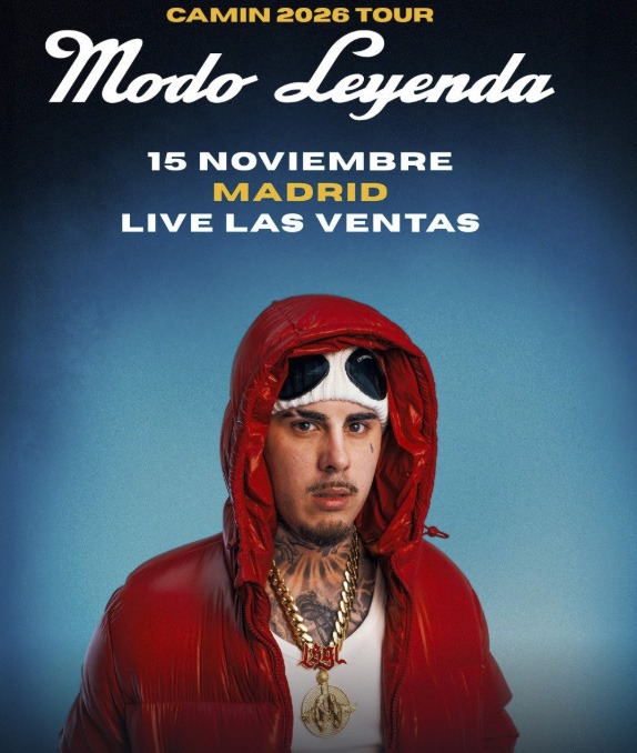 Compra tus entradas desde 28,00€ para el concierto de Camín en Madrid. Lee la crónica previa de su show en Live Las Ventas el 15 de noviembre de 2026.