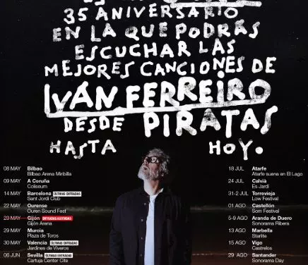Iván Ferreiro anuncia su Gira 2026 «Hoy por Ayer»: 35 años de éxitos con parada en Salamanca