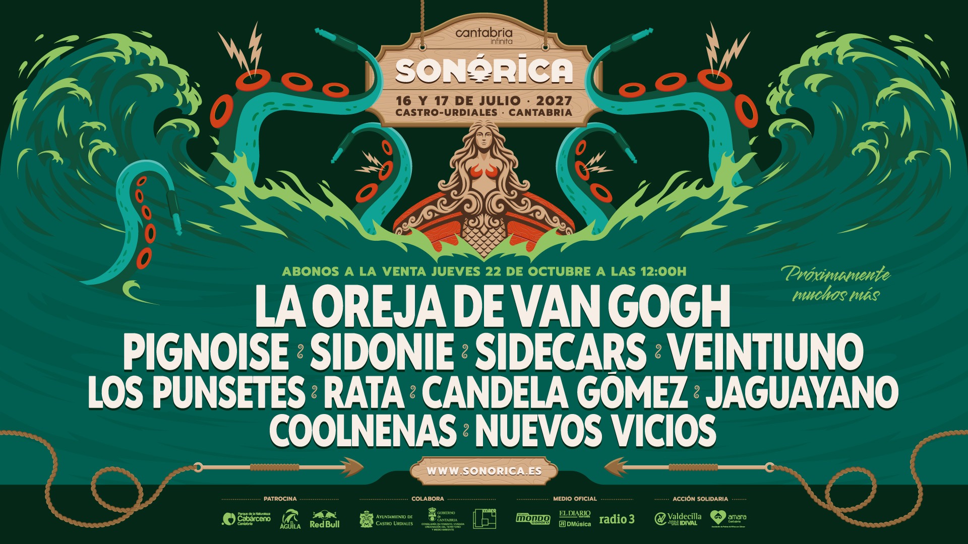 Festival Sonórica 2027: Cartel, Fechas y Abonos en Castro-Urdiales