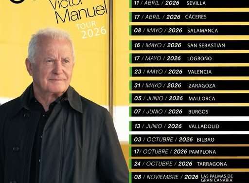 Víctor Manuel Gira 2026: Guía Imprescindible de Fechas y Entradas