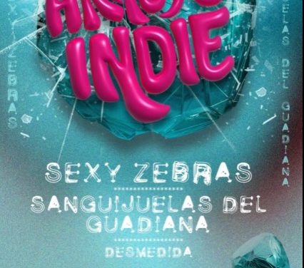 Arroyo Indie el 10 de octubre: Concierto de Sexy Zebras y Sanguijuelas del Guadiana
