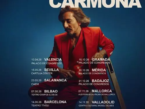Antonio Carmona anuncia su Gira 2026 «20 Aniversario»: Cita en el CAEM de Salamanca
